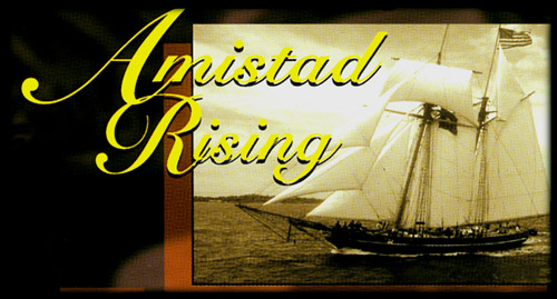 Amistad VHS sleeve graphic